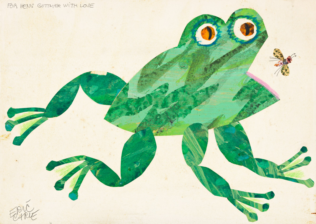 ERIC CARLE (1929-2021) Frog.  [CHILDRENS]